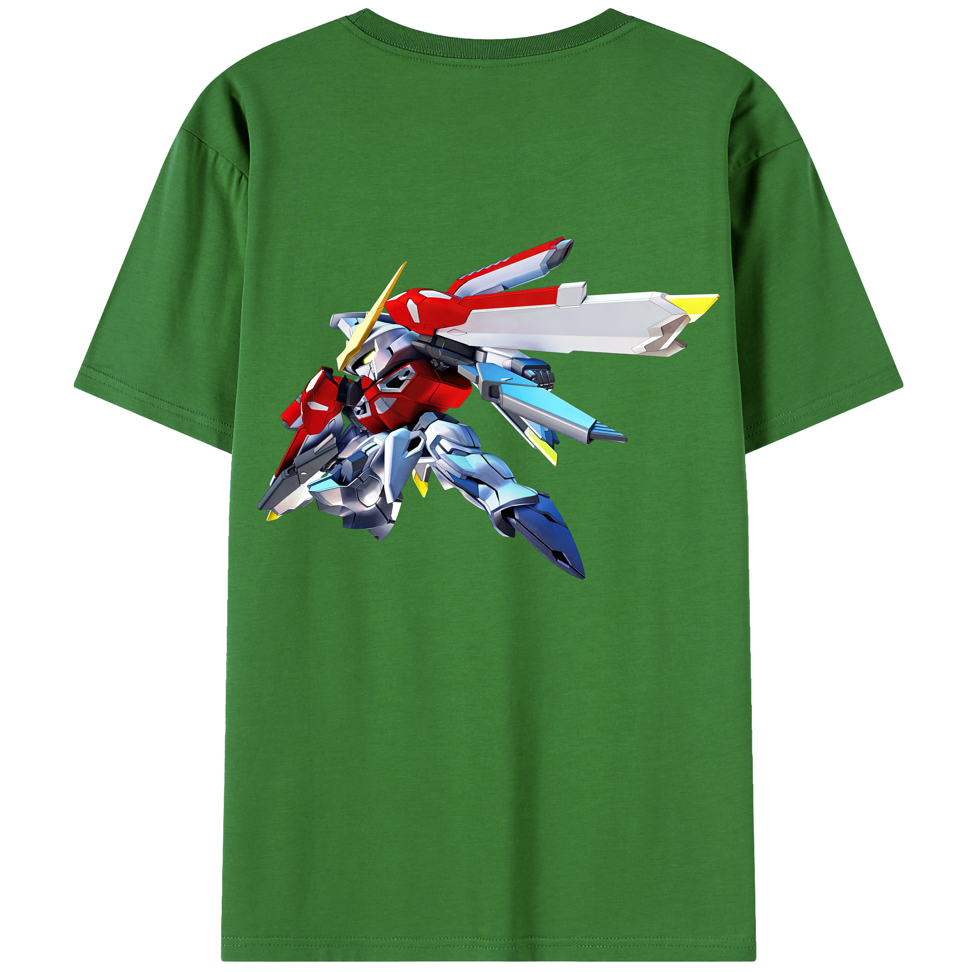 （画像用） 機動戦士ガンダム Mobile Suit Gundam レディース半袖Tシャツ(バックプリント)